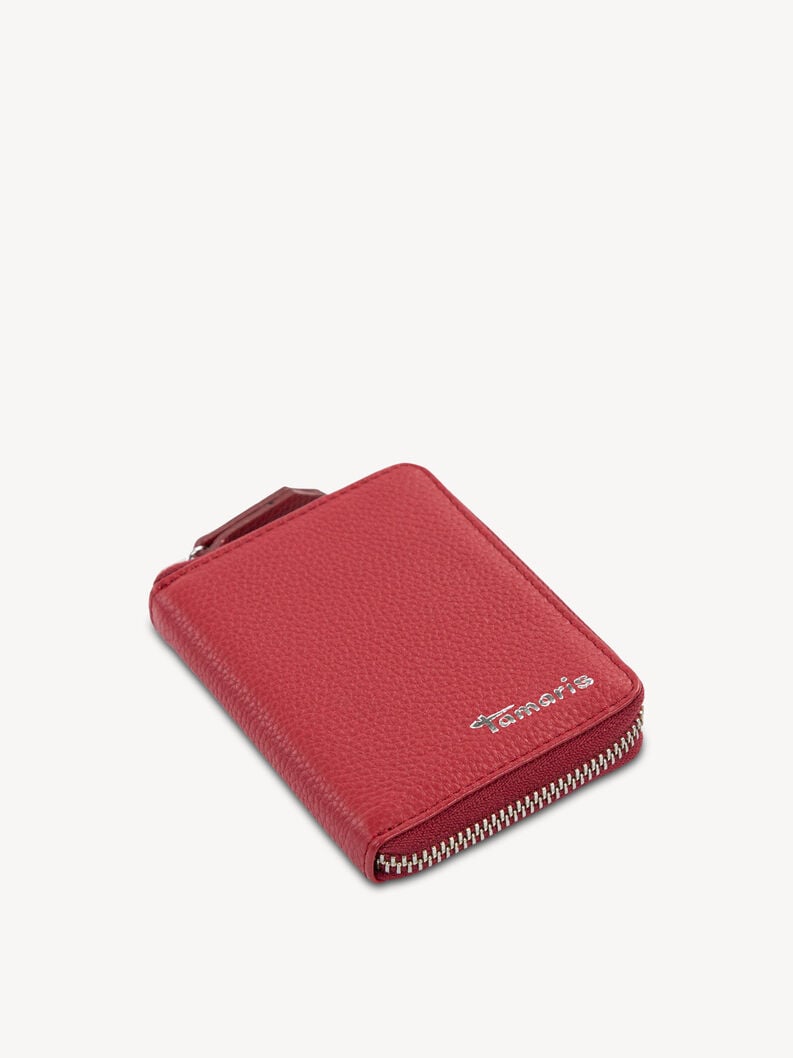 portafoglio in pelle - rosso 50009-600 compra tamaris borse amp custodie online