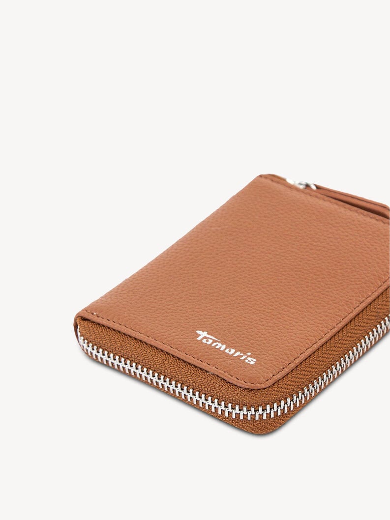 portafoglio in pelle - marrone 50009-700 compra tamaris borse amp custodie online