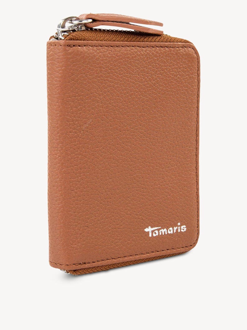 portafoglio in pelle - marrone 50009-700 compra tamaris borse amp custodie online
