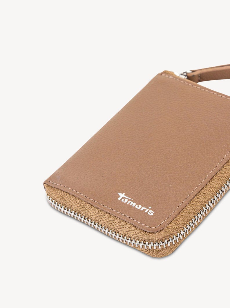 portafoglio in pelle - beige 50009-920 compra tamaris borse zaini online