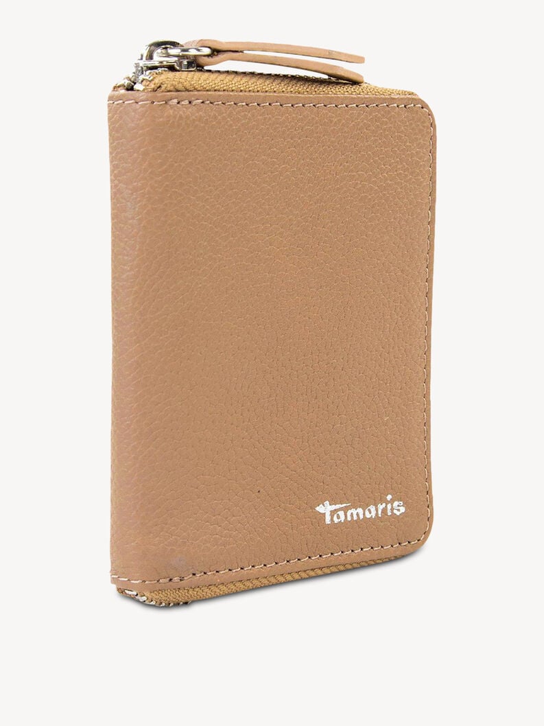portafoglio in pelle - beige 50009-920 compra tamaris borse zaini online