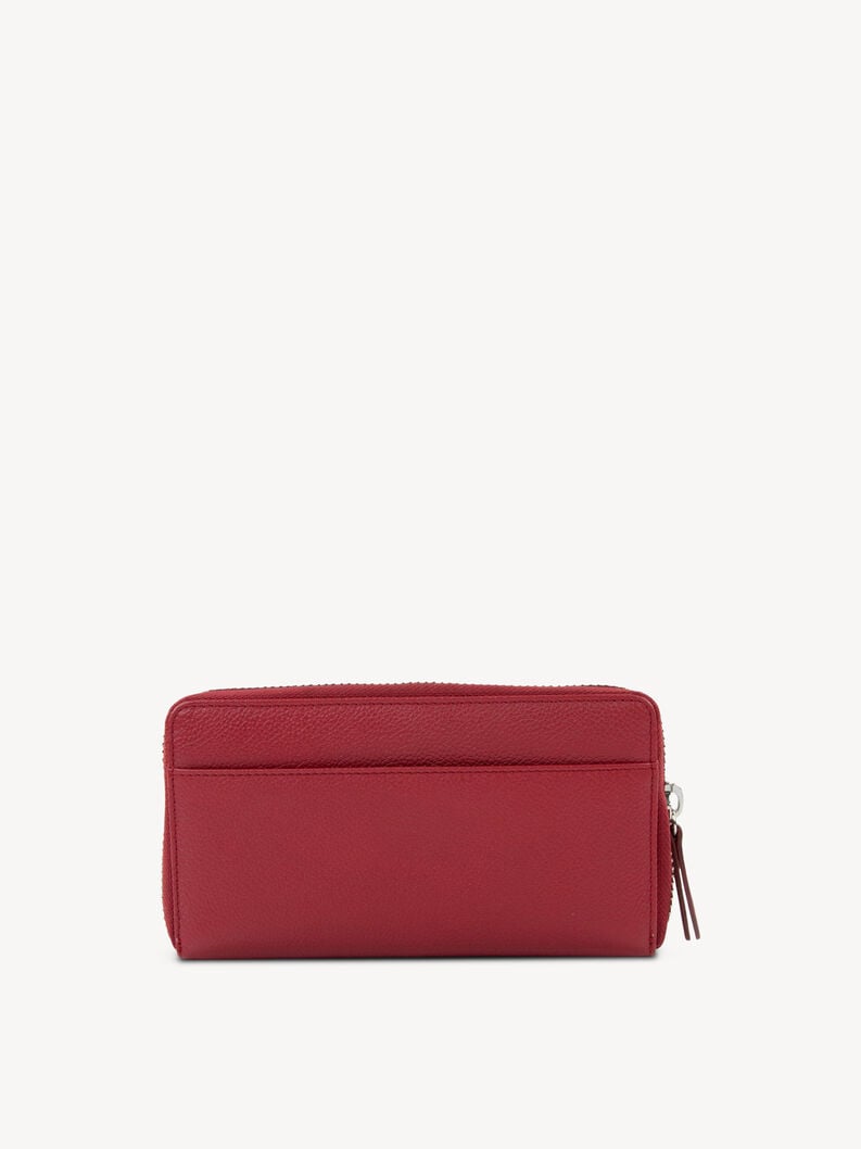 portafoglio in pelle - rosso 50011-600 compra tamaris borse amp custodie online