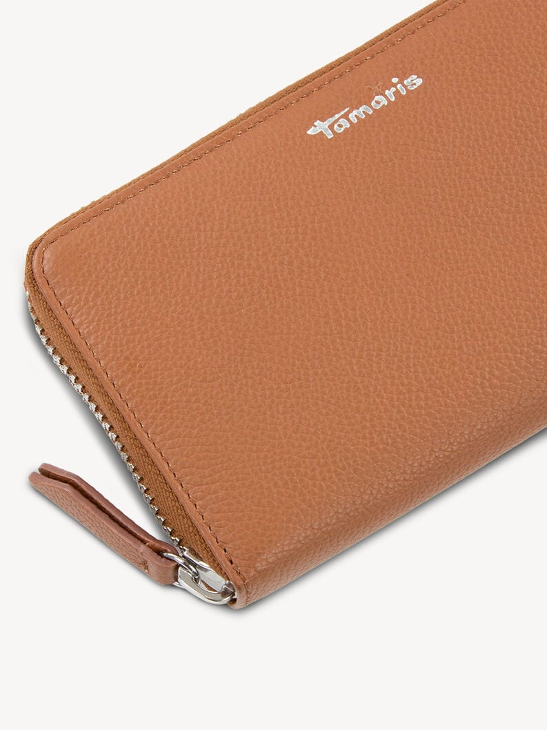 portafoglio in pelle - marrone 50011-700 compra tamaris borse amp custodie online
