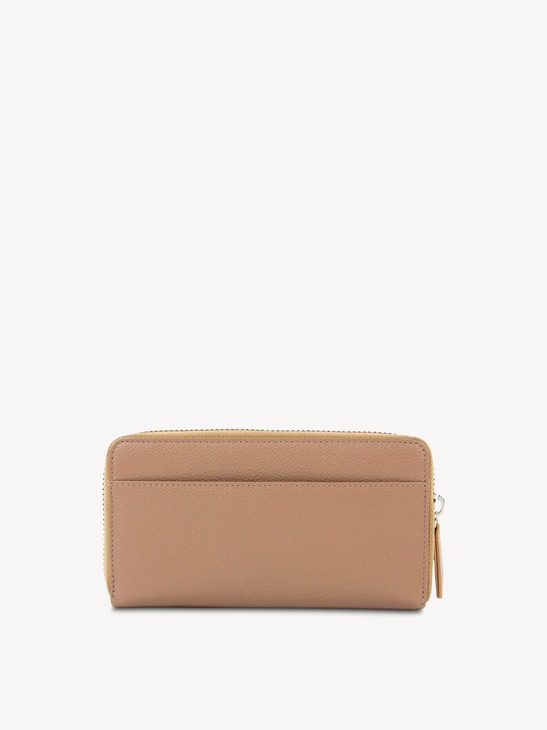 portafoglio in pelle - beige 50011-920 compra tamaris borse zaini online