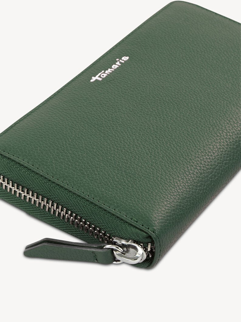 portafoglio in pelle - verde 50011-930 compra tamaris borse zaini online
