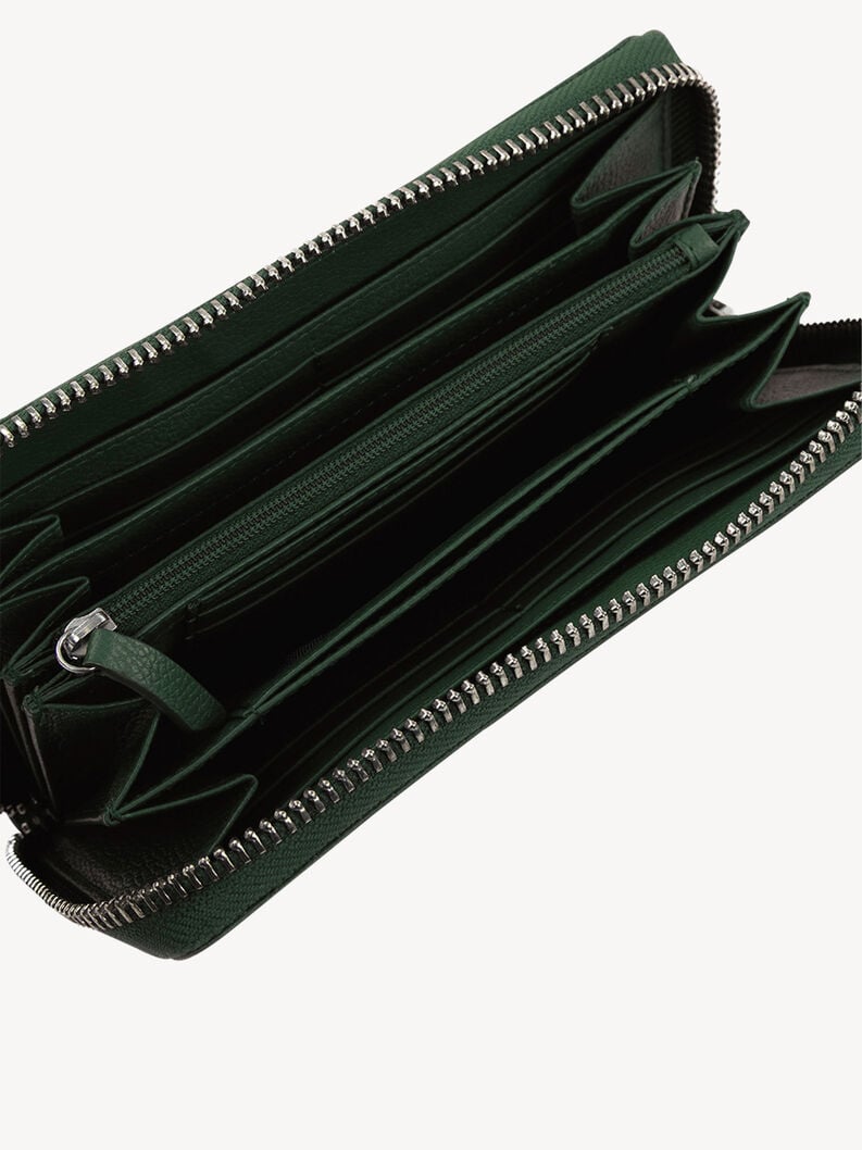 portafoglio in pelle - verde 50011-930 compra tamaris borse zaini online