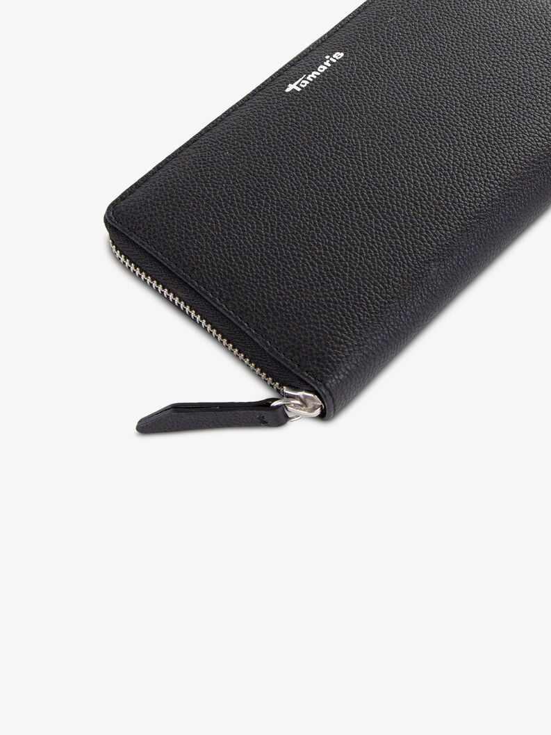 portafoglio in pelle - nero 50012-100 compra tamaris borse zaini online