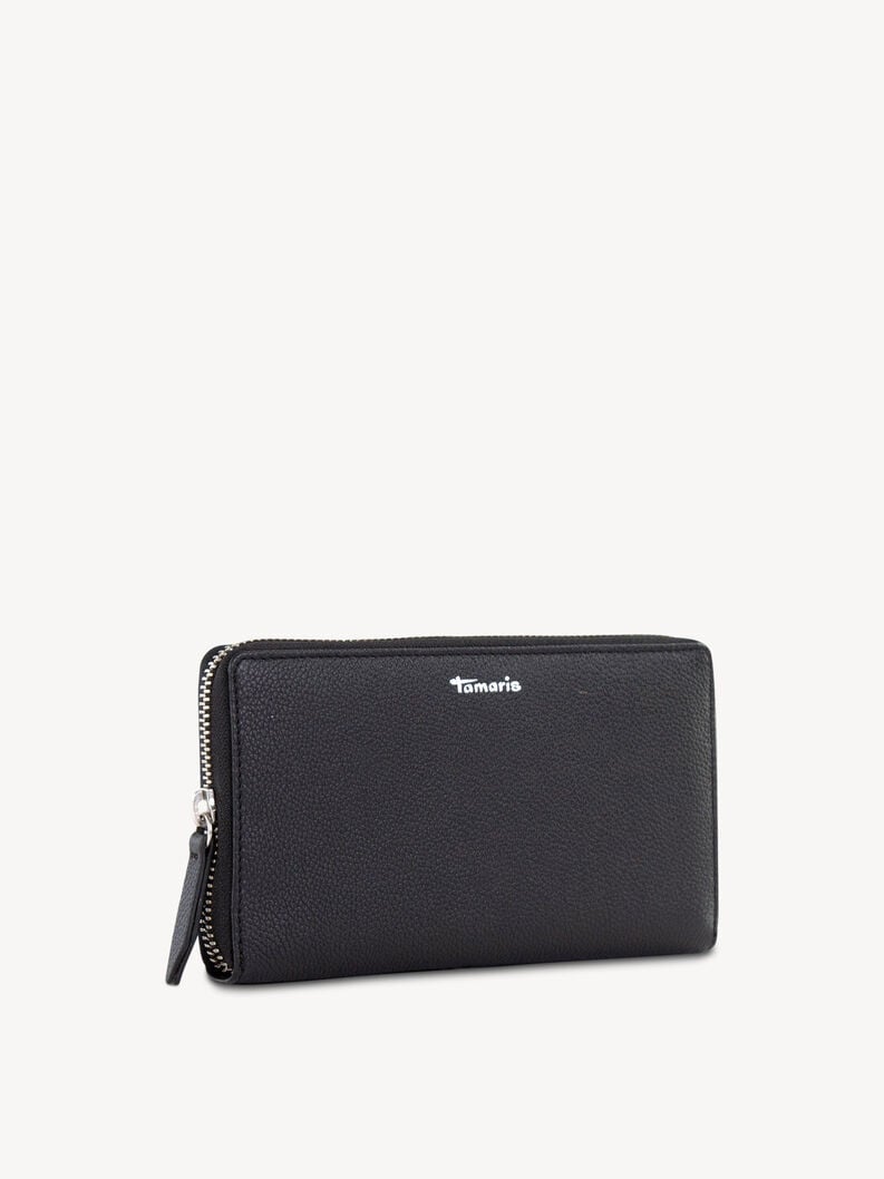 portafoglio in pelle - nero 50012-100 compra tamaris borse zaini online