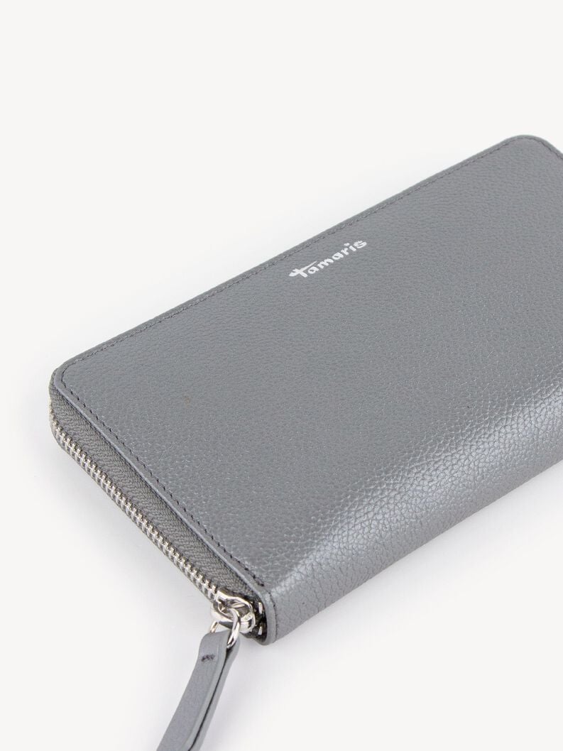 portafoglio in pelle - argento 50012-833 compra tamaris borse amp custodie online