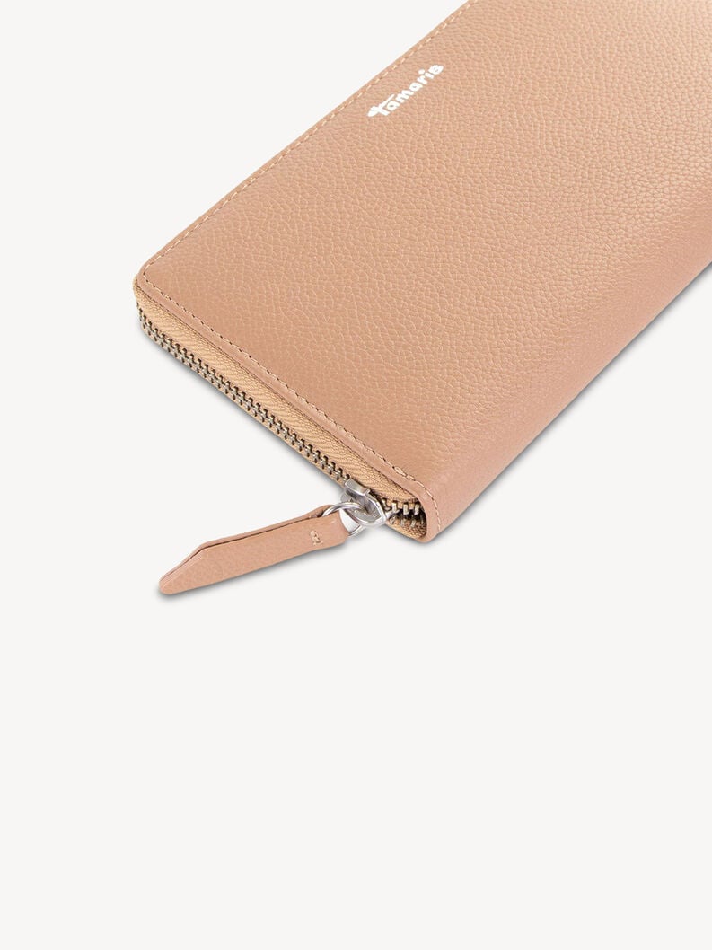 portafoglio in pelle - beige 50012-920 compra tamaris borse zaini online