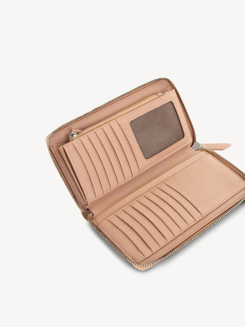 portafoglio in pelle - beige 50012-920 compra tamaris borse zaini online