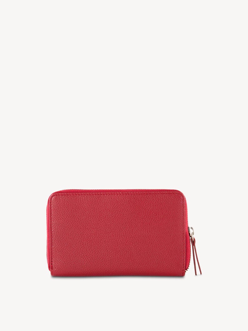 portafoglio in pelle - rosso 50013-600 compra tamaris borse zaini online