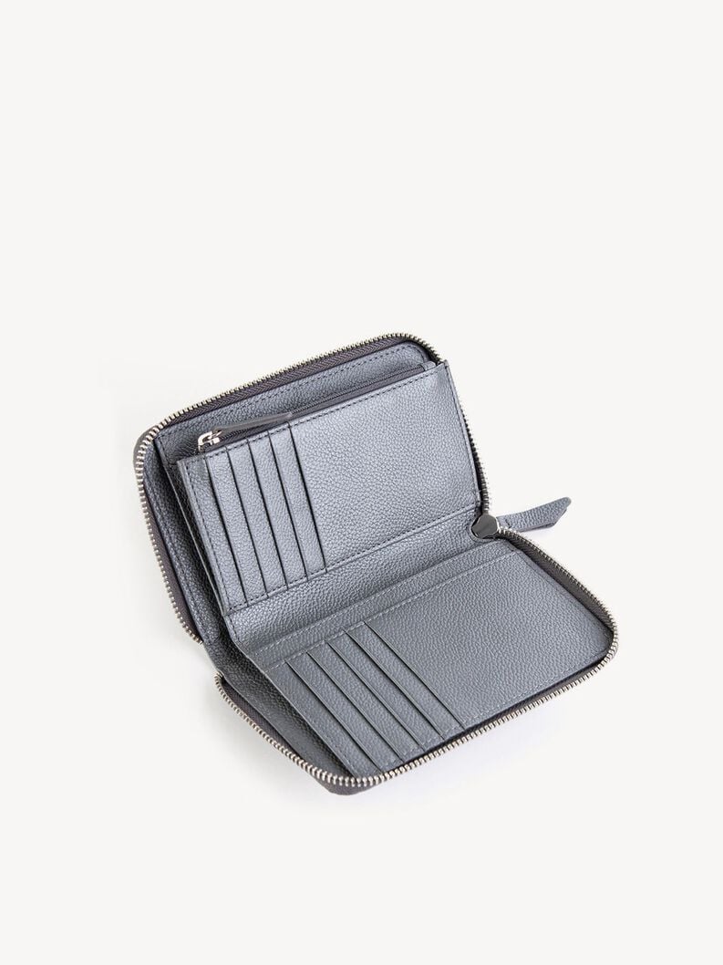 portafoglio in pelle - argento 50013-833 compra tamaris borse zaini online