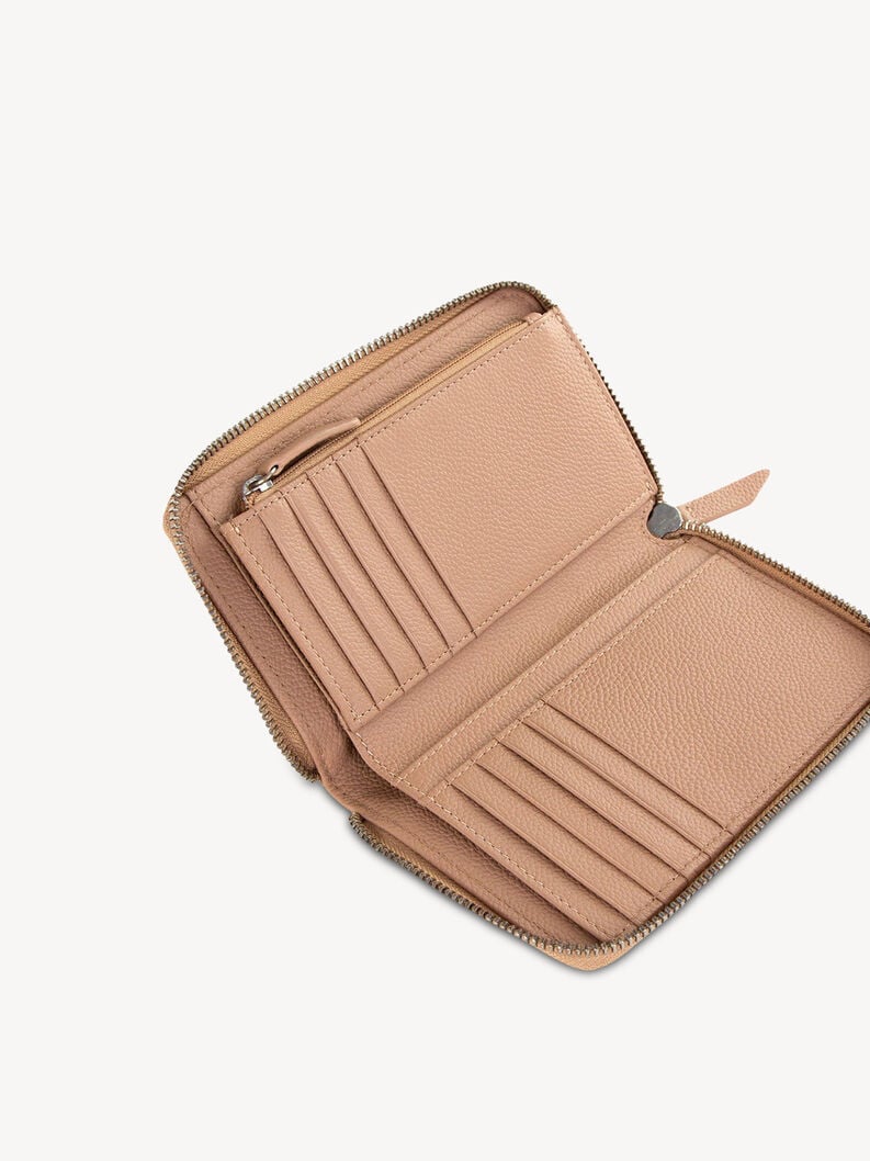 portafoglio in pelle - beige 50013-920 compra tamaris borse zaini online