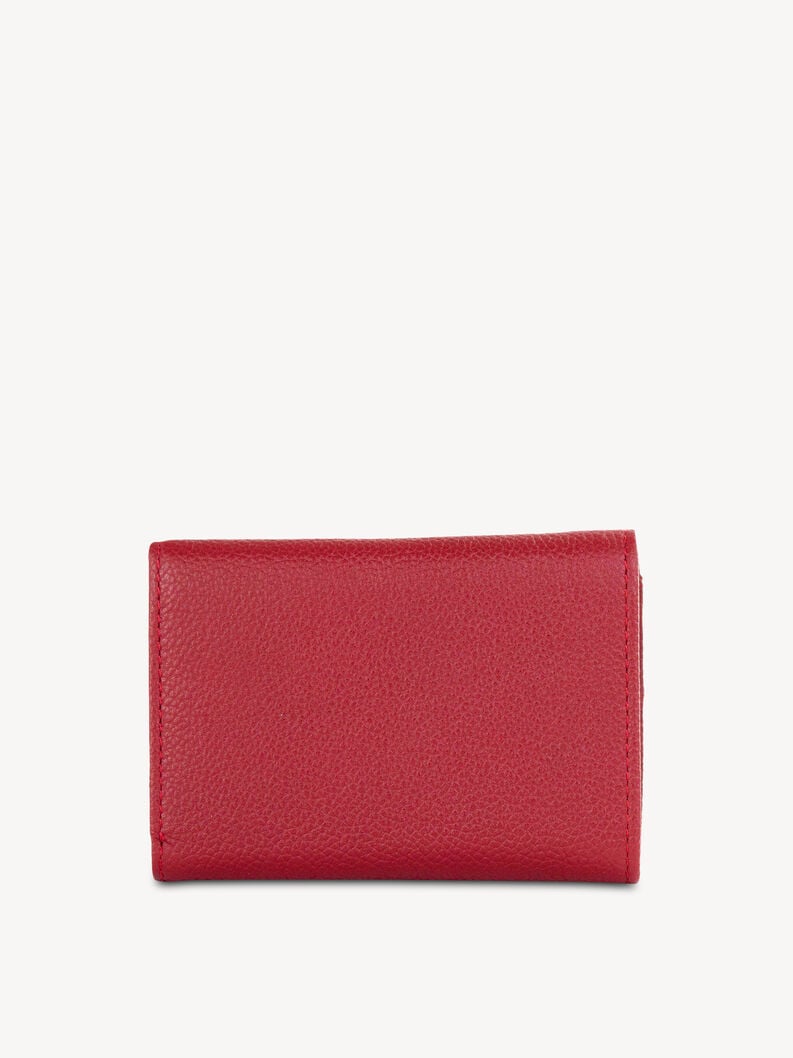 portafoglio in pelle - rosso 50016-600 compra tamaris borse zaini online
