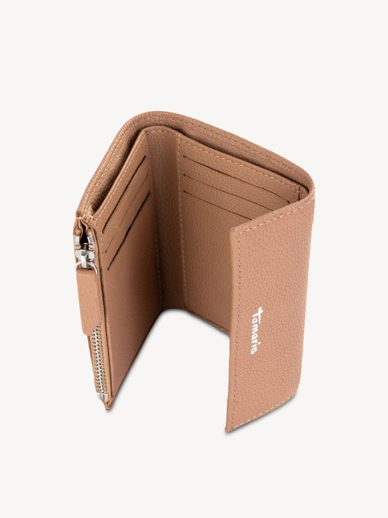 portafoglio in pelle - beige 50016-920 compra tamaris borse zaini online