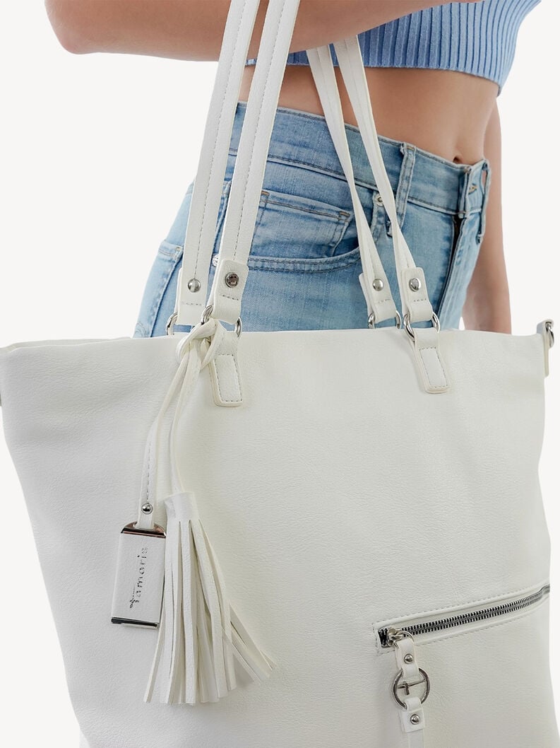 shopping bag - bianco 32803-300 compra tamaris borse shopping online
