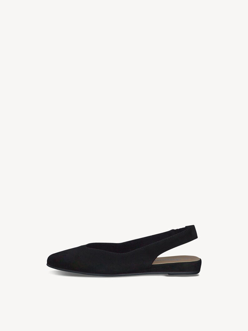 imbracatura di cuoio ballerine - nero 1-29406-42-001 compra tamaris lederschuhe für damen online