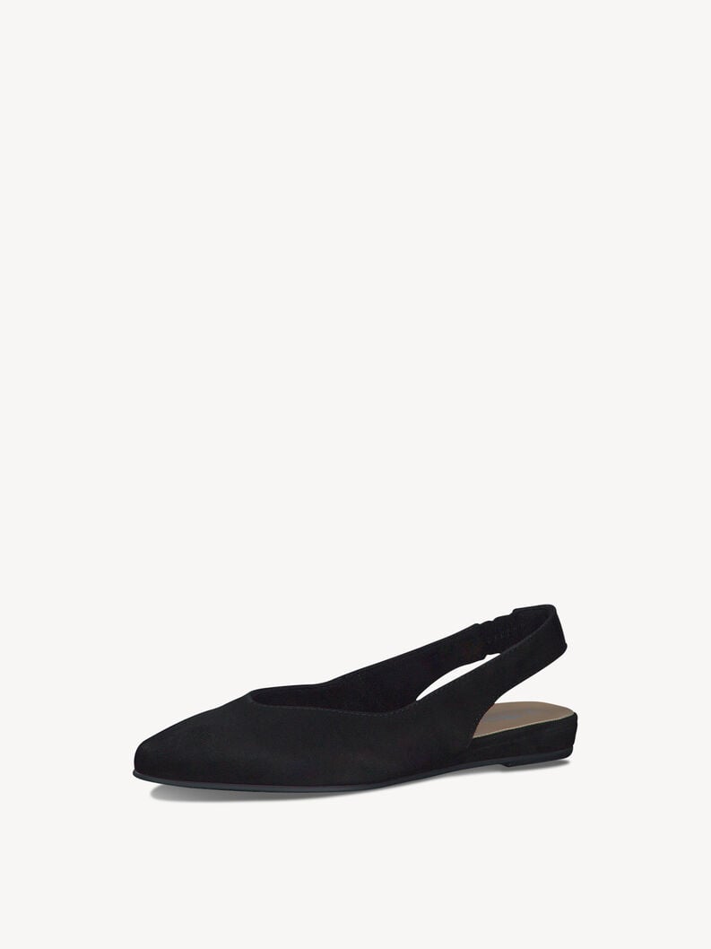 imbracatura di cuoio ballerine - nero 1-29406-42-001 compra tamaris lederschuhe für damen online