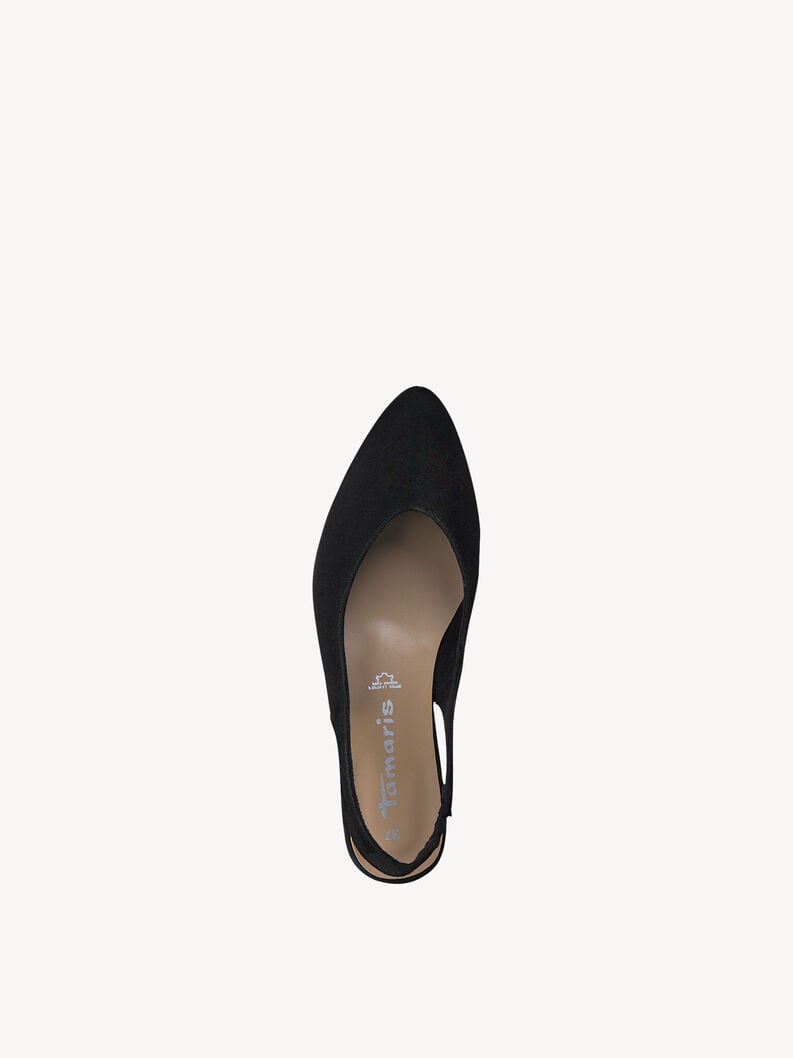 imbracatura di cuoio ballerine - nero 1-29406-42-001 compra tamaris lederschuhe für damen online