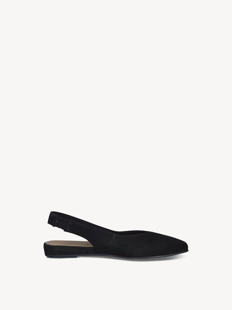imbracatura di cuoio ballerine - nero 1-29406-42-001 compra tamaris lederschuhe für damen online