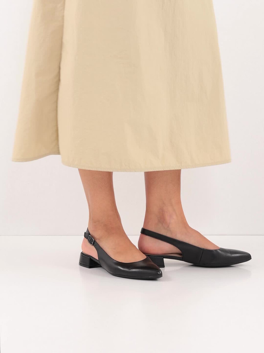 imbracatura di cuoio pompe - nero 1-29401-44-003 compra tamaris sling pompe online