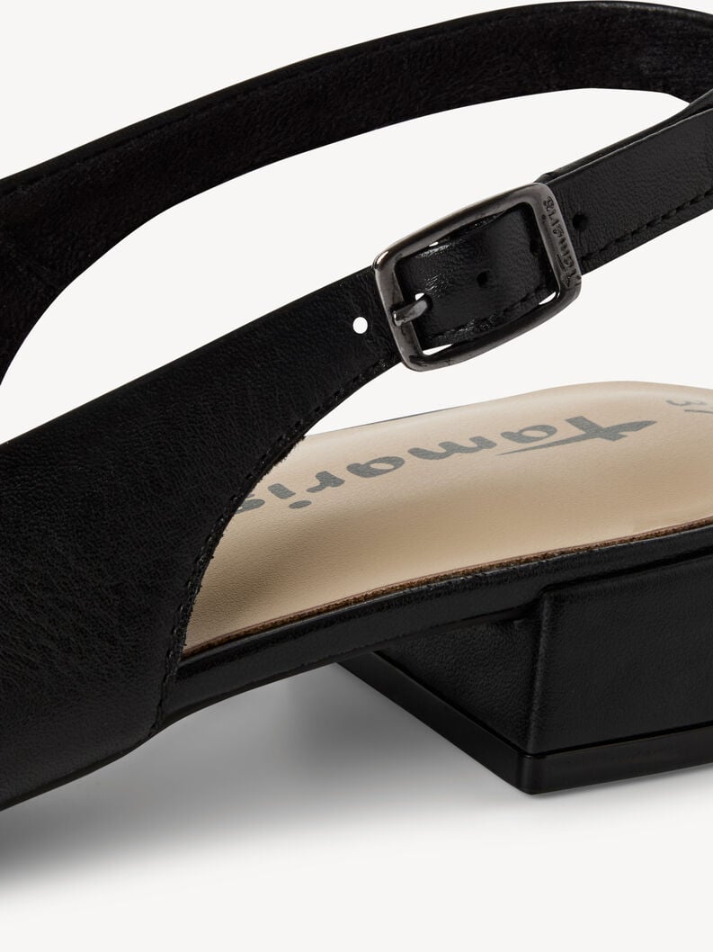 imbracatura di cuoio pompe - nero 1-29401-44-003 compra tamaris sling pompe online