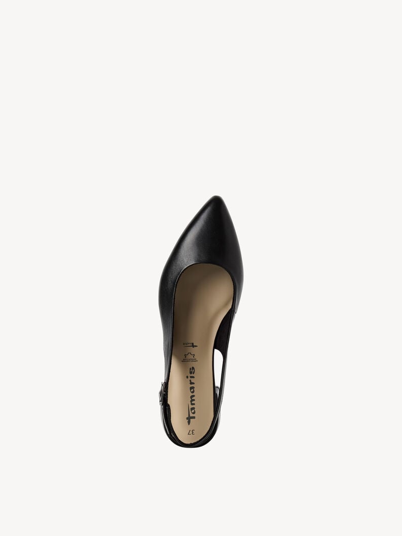 imbracatura di cuoio pompe - nero 1-29401-44-003 compra tamaris sling pompe online