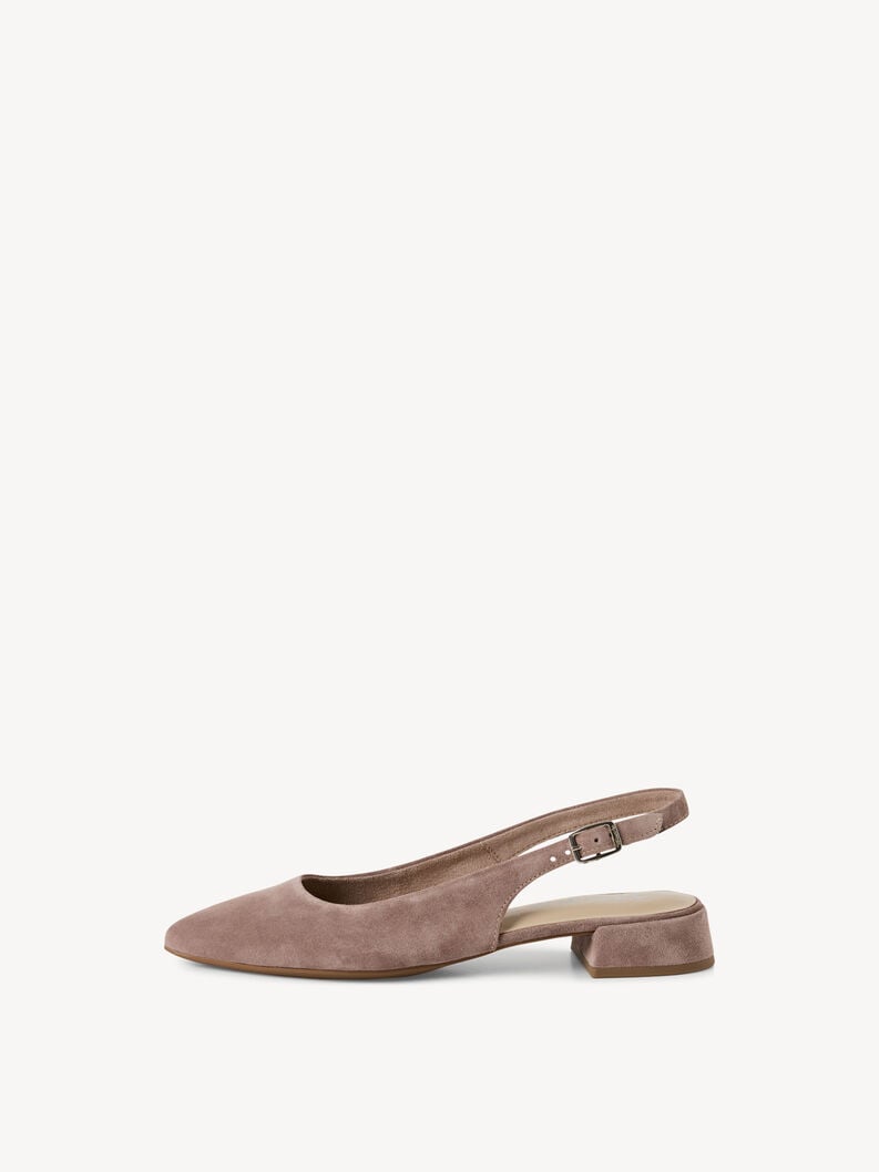 imbracatura di cuoio pompe - beige 1-29401-44-341 compra tamaris sling pompe online