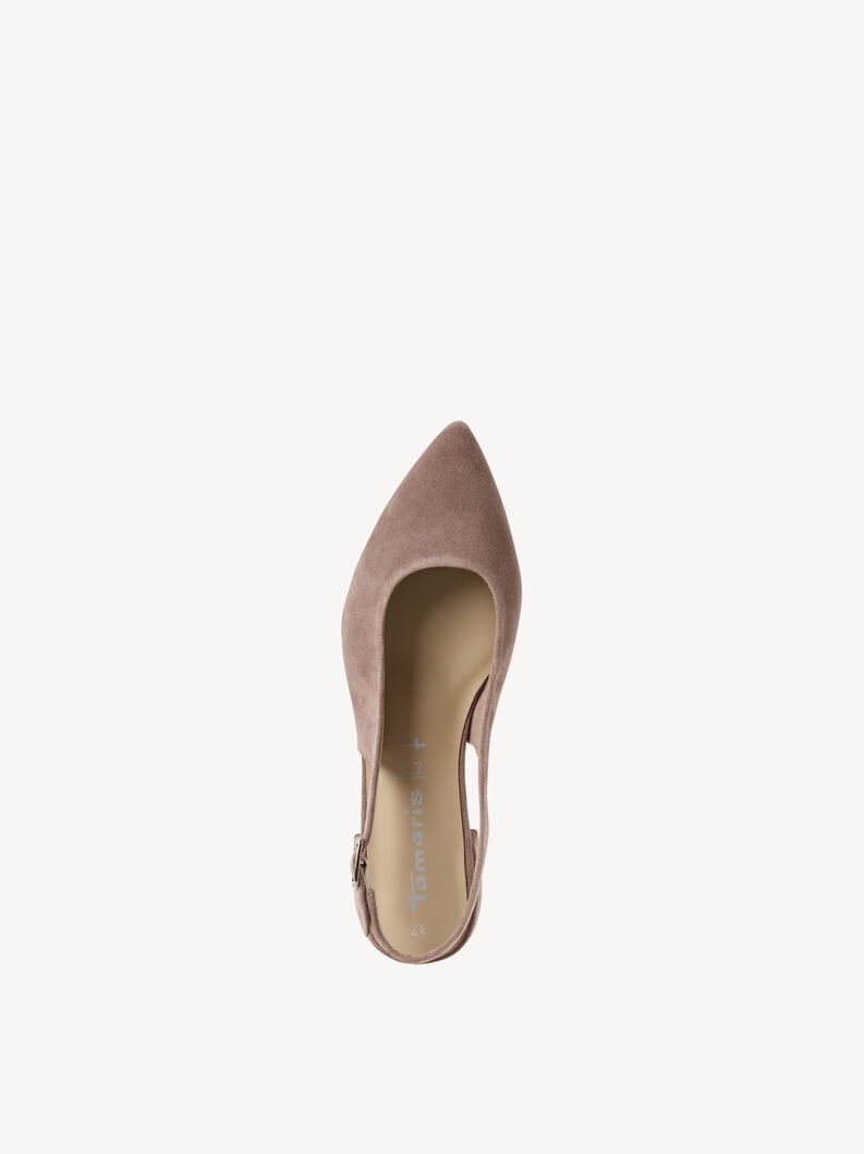 imbracatura di cuoio pompe - beige 1-29401-44-341 compra tamaris sling pompe online