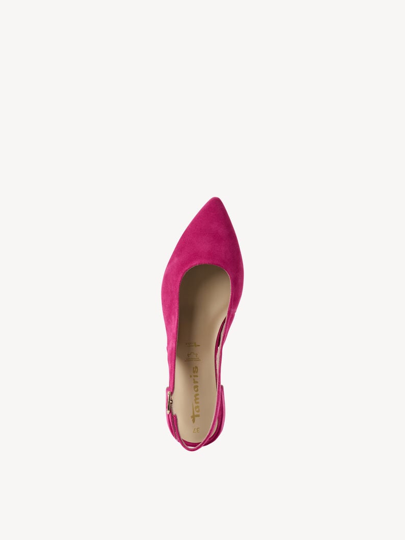 imbracatura di cuoio pompe - rosa 1-29401-44-510 compra tamaris sling pompe online