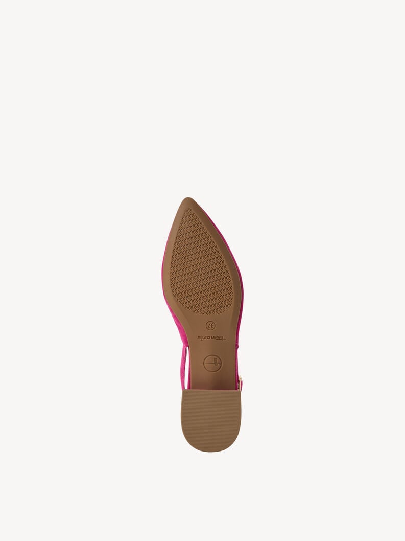 imbracatura di cuoio pompe - rosa 1-29401-44-510 compra tamaris sling pompe online