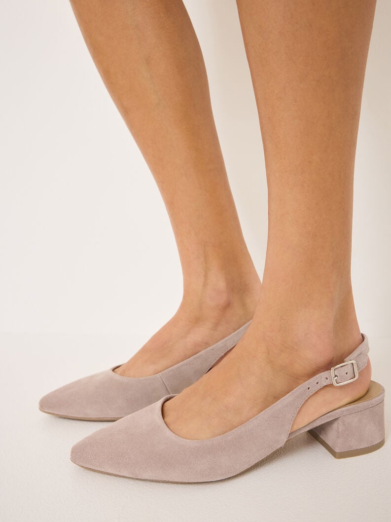imbracatura di cuoio pompe - beige 1-29500-42-341 compra tamaris sling pompe online