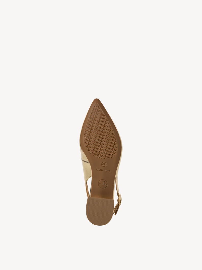 sling pompe - oro 1-29505-44-965 compra tamaris sling pompe online
