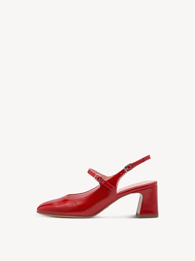 sling - pompe rosso 1-29601-46-524 compra tamaris sling pompe online