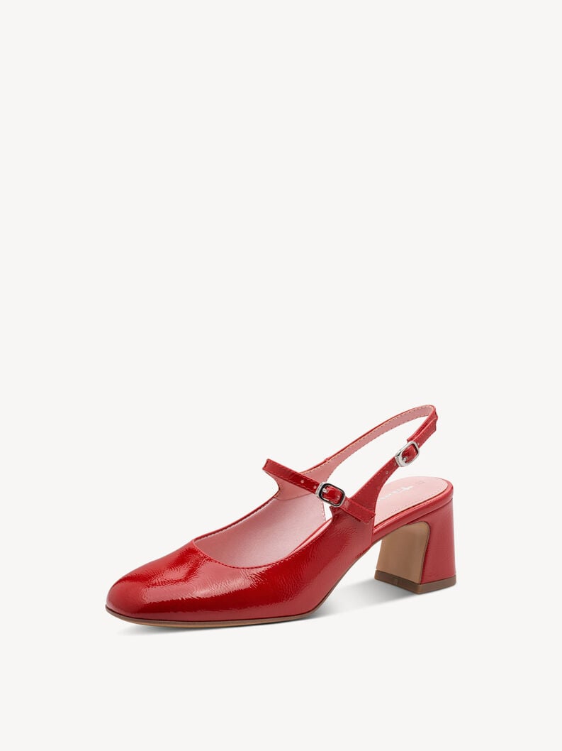 sling - pompe rosso 1-29601-46-524 compra tamaris sling pompe online
