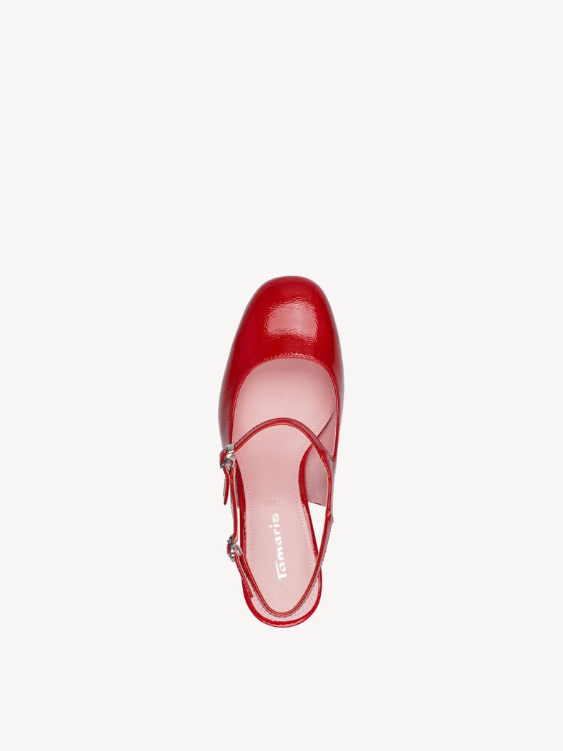 sling - pompe rosso 1-29601-46-524 compra tamaris sling pompe online