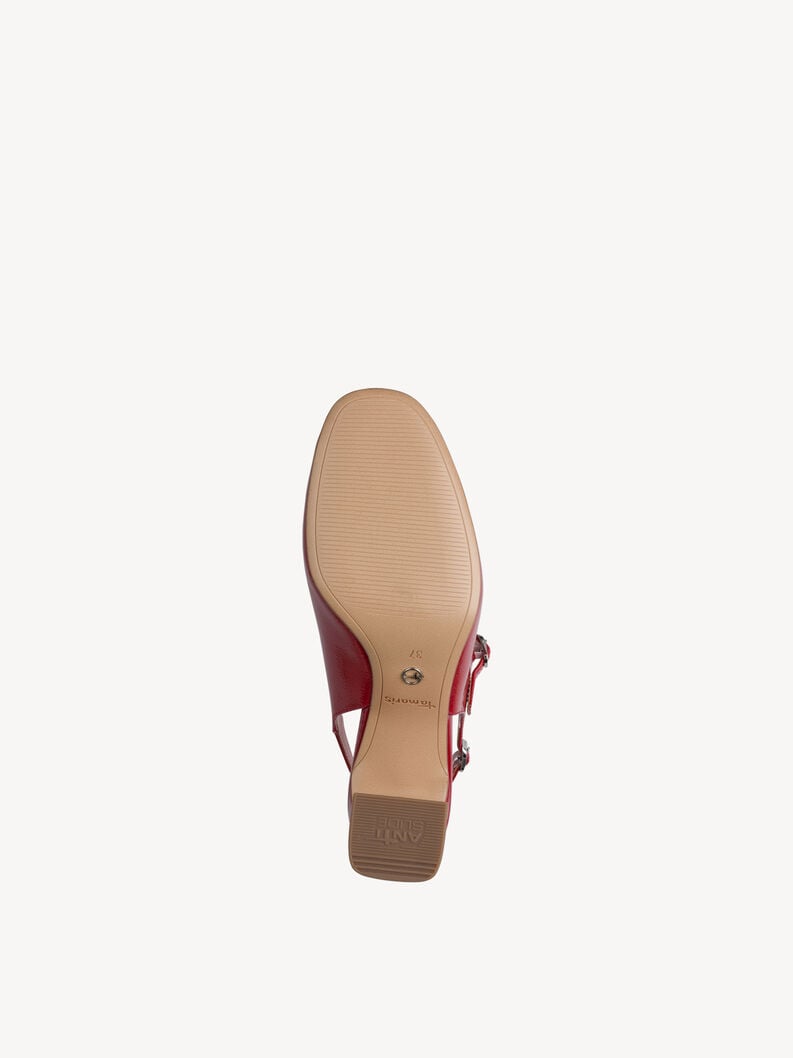 sling - pompe rosso 1-29601-46-524 compra tamaris sling pompe online
