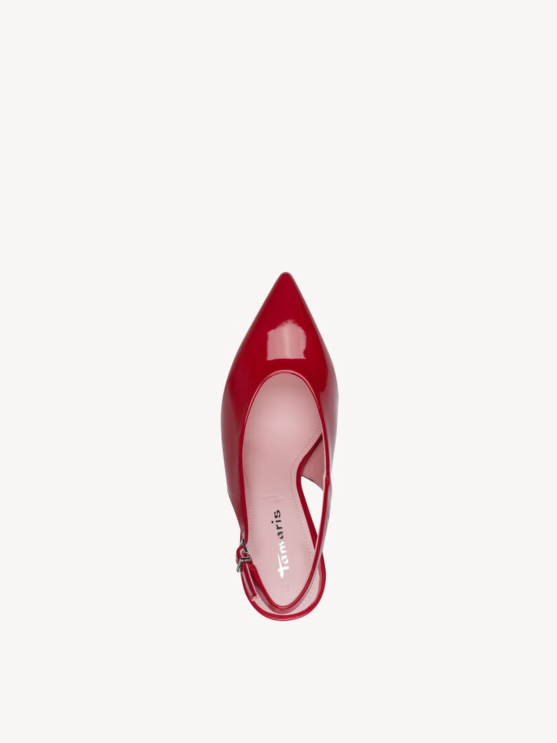 sling - pompe rosso 1-29622-46-500 compra tamaris sling pompe online