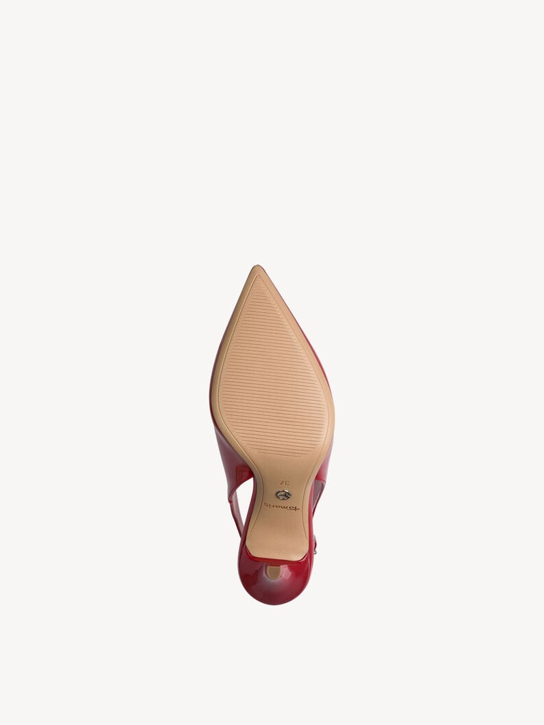 sling - pompe rosso 1-29622-46-500 compra tamaris sling pompe online