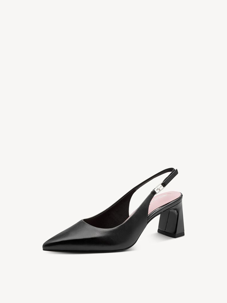 imbracatura di cuoio pompe - nero 1-29624-46-003 compra tamaris sling pompe online