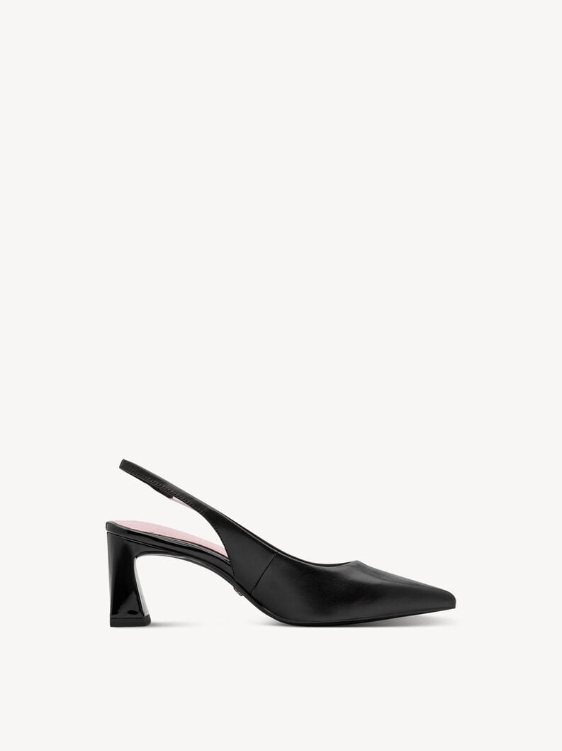 imbracatura di cuoio pompe - nero 1-29624-46-003 compra tamaris sling pompe online