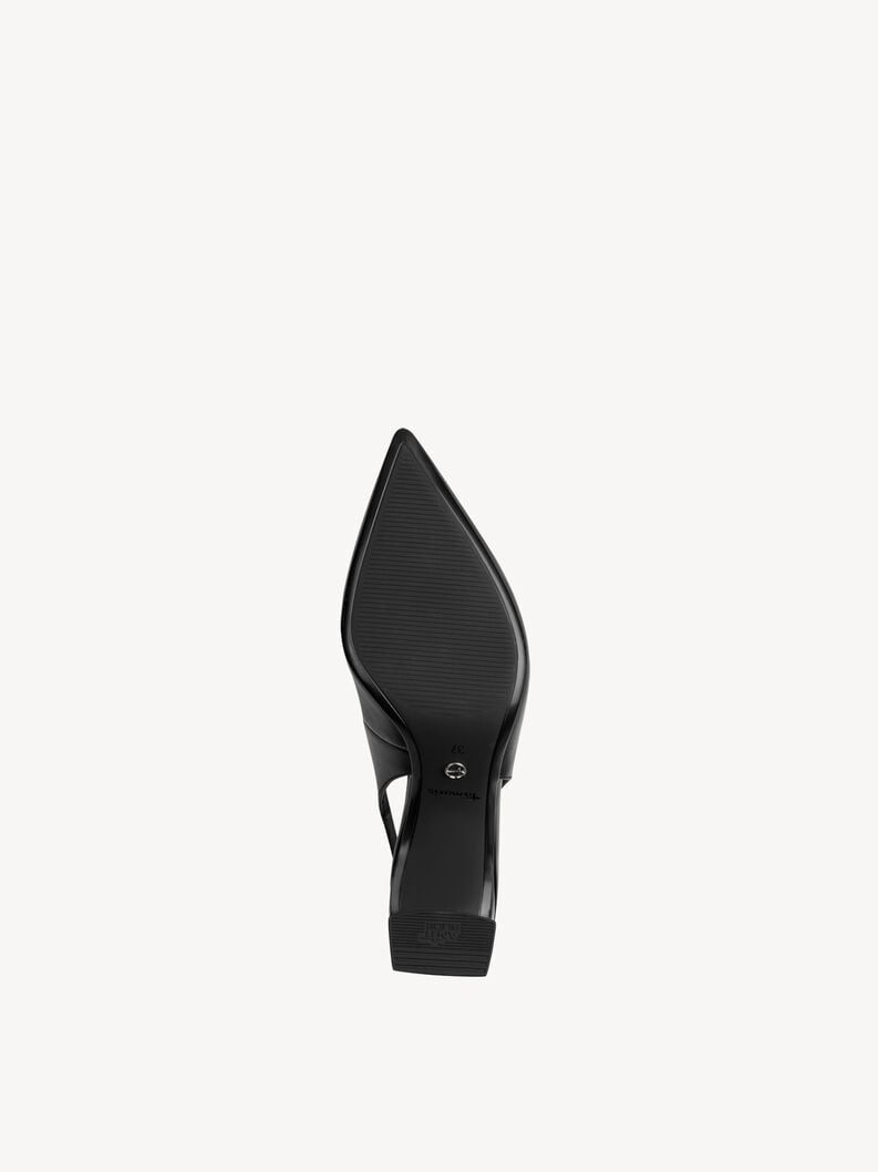 imbracatura di cuoio pompe - nero 1-29624-46-003 compra tamaris sling pompe online
