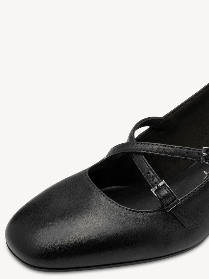 imbracatura di cuoio pompe - nero 1-29662-45-003 compra tamaris sling pompe online