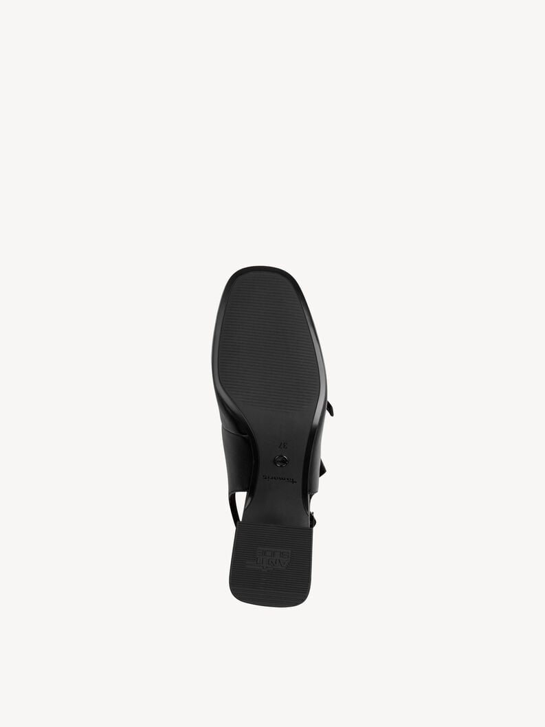 imbracatura di cuoio pompe - nero 1-29662-45-003 compra tamaris sling pompe online