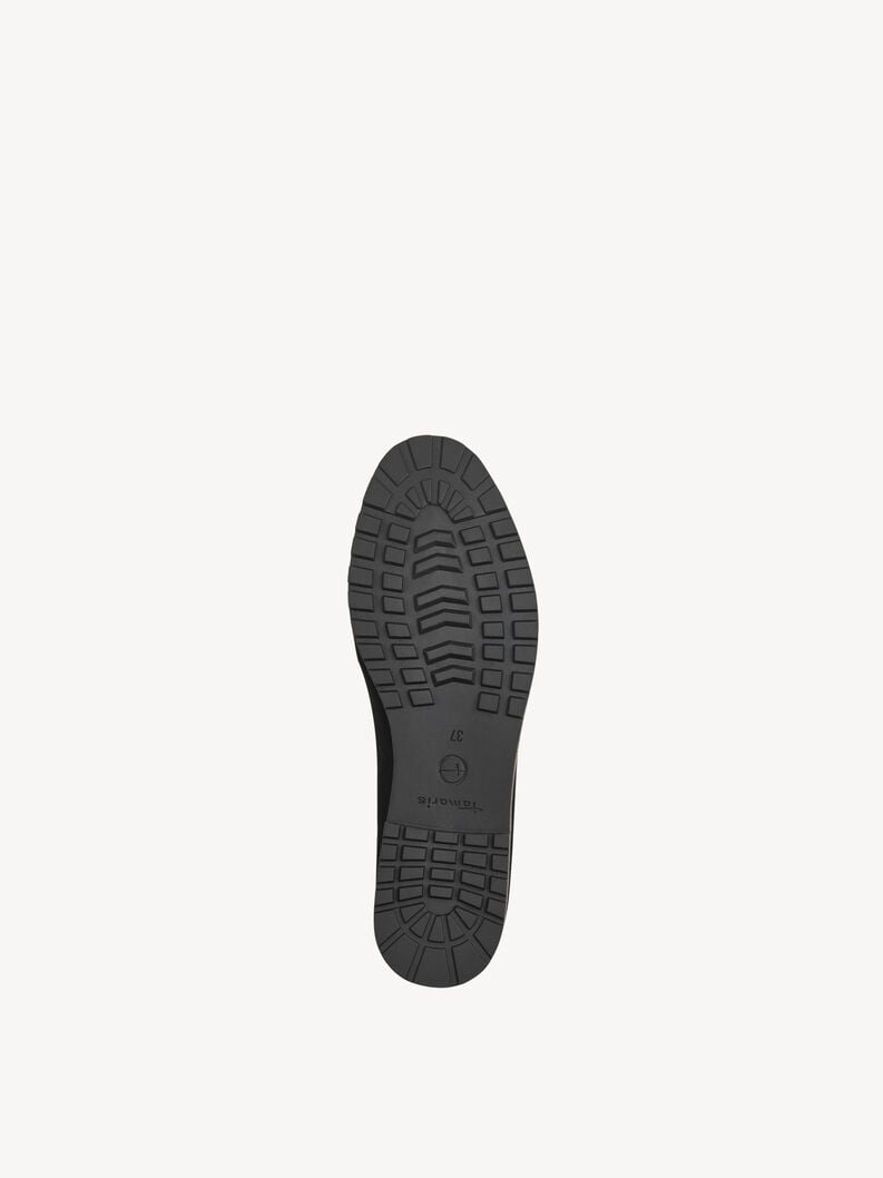 cuoio di pattino - nero 1-24200-42-001 compra tamaris scarpe basse pantofole online