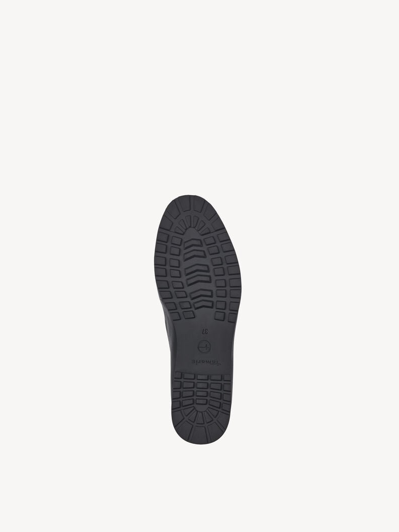 cuoio di pattino - nero 1-24200-42-003 compra tamaris scarpe basse pantofole online