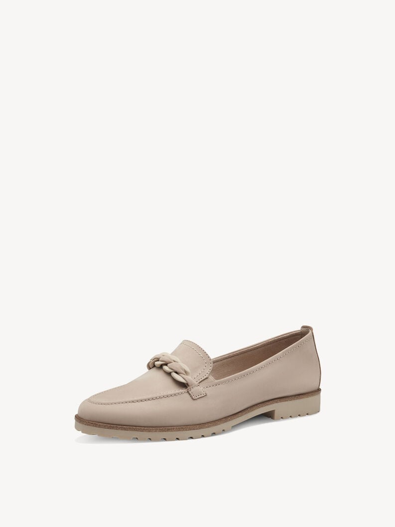 cuoio di pattino - beige 1-24200-42-341 compra tamaris scarpe basse pantofole online