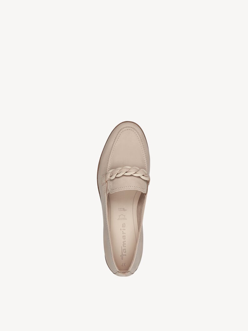cuoio di pattino - beige 1-24200-42-341 compra tamaris scarpe basse pantofole online