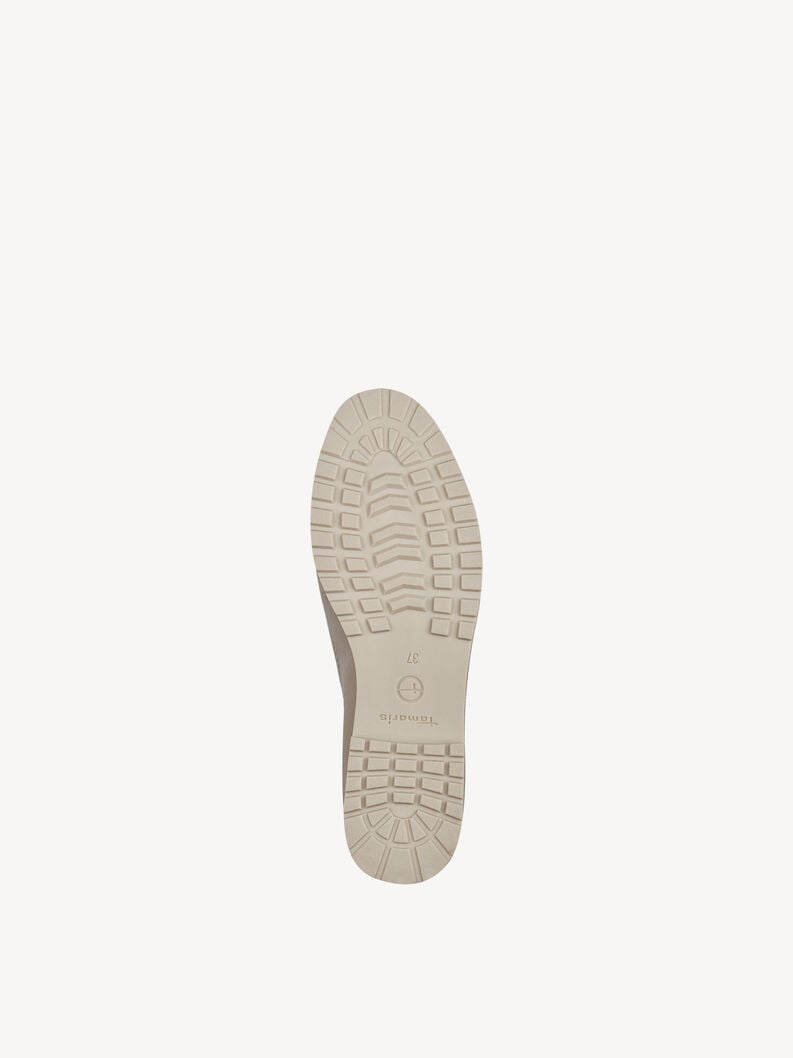 cuoio di pattino - beige 1-24200-42-341 compra tamaris scarpe basse pantofole online